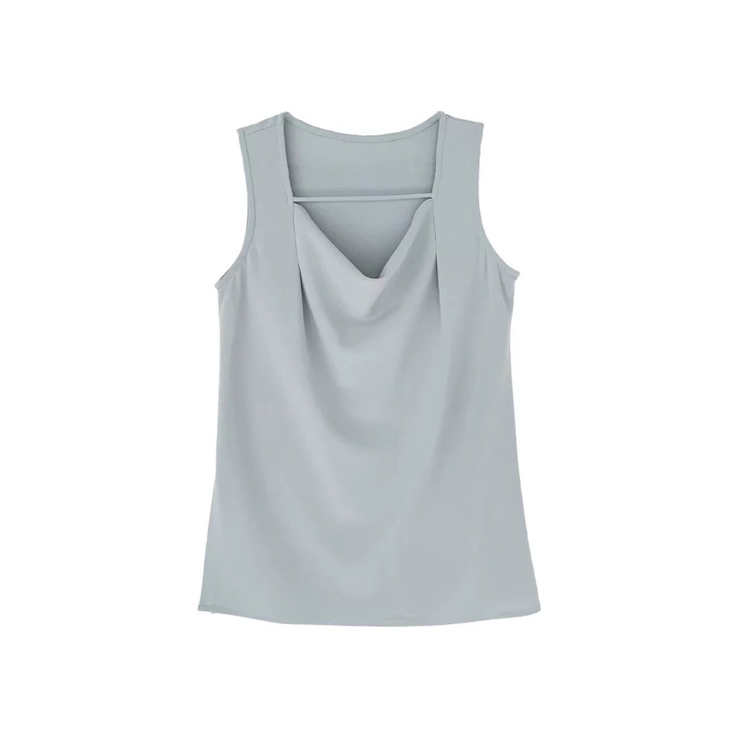 Sleeveless Straight Blouse WT516244