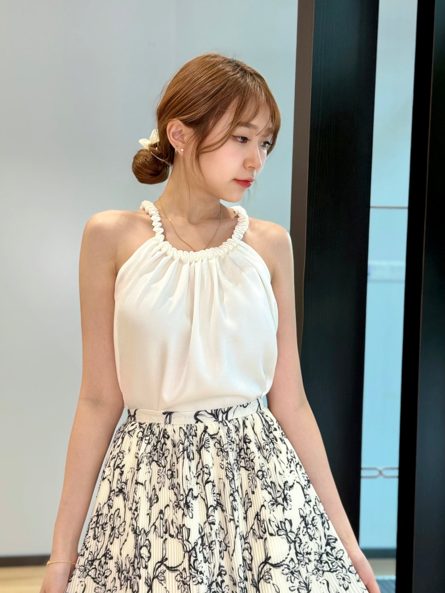 Braided Straps Slik Top