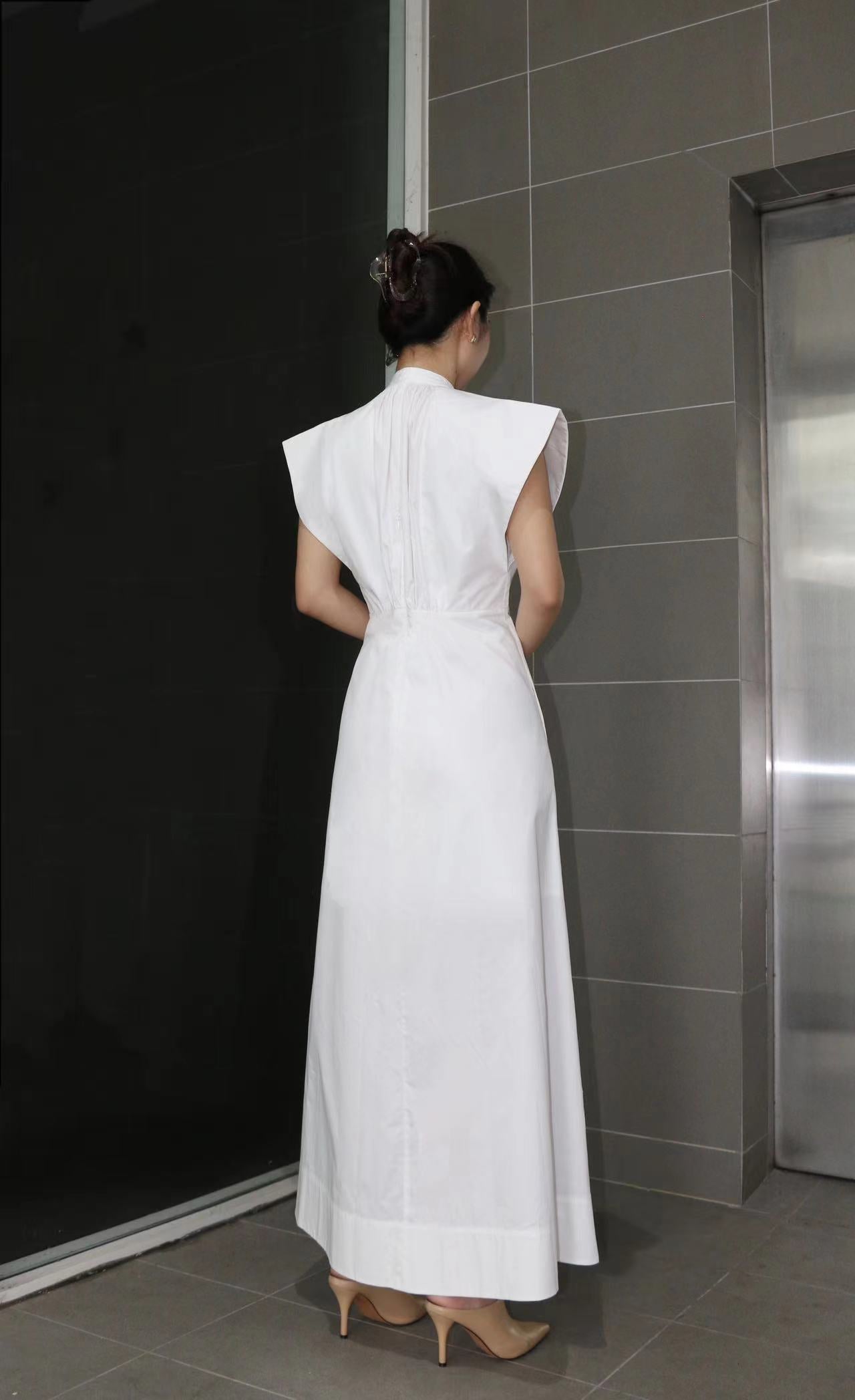 Bocoli Maxi Sleeve Evening Dress