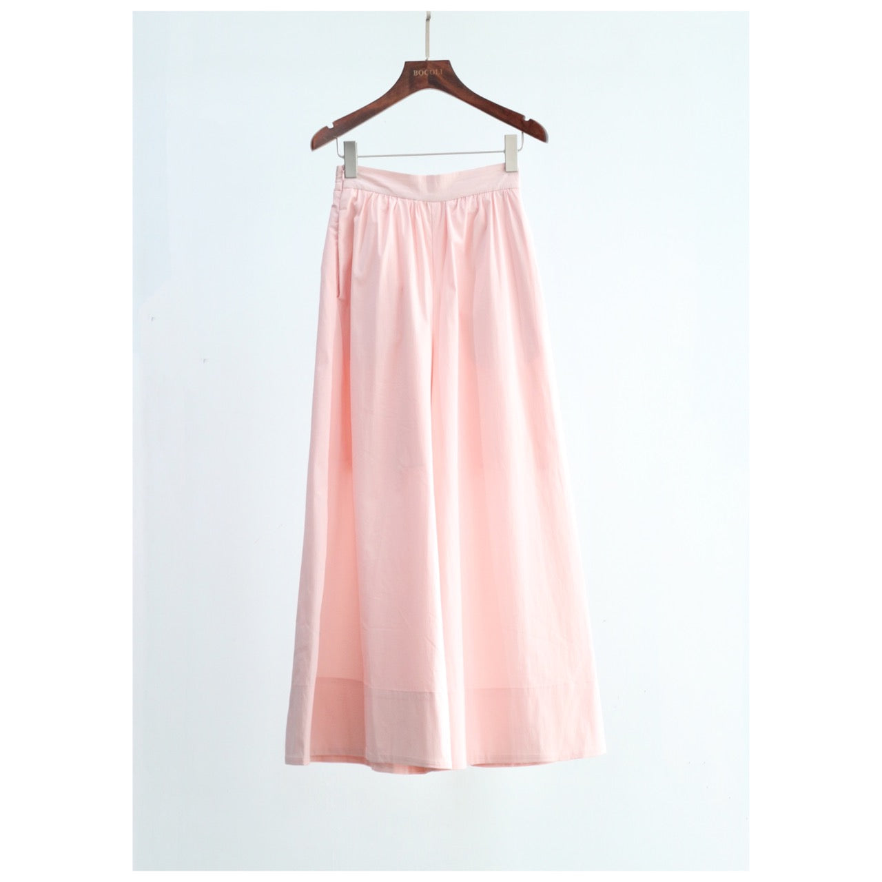 Pink Wide Leg Trousers