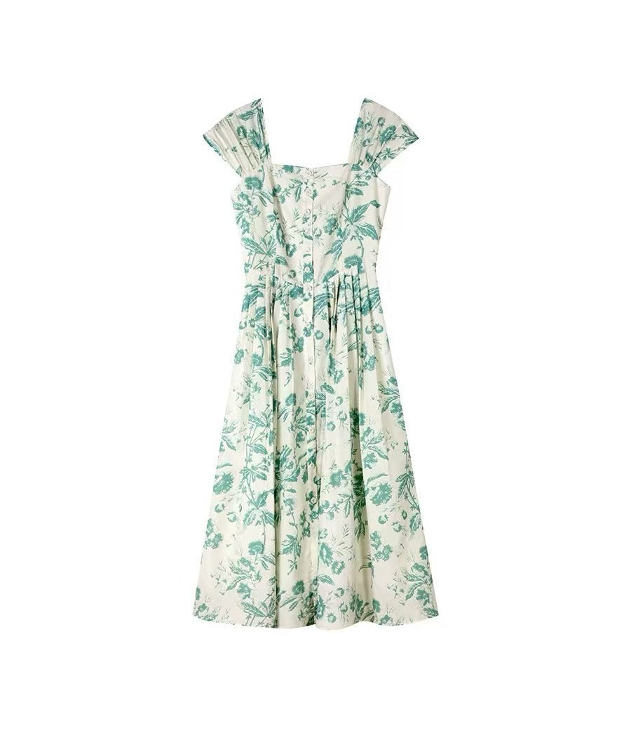 Floral Printed Dress BD462732
