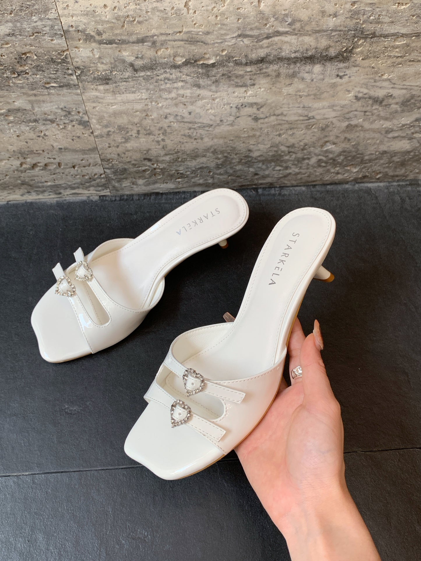 Twinkle Love Curve Kitten Heels