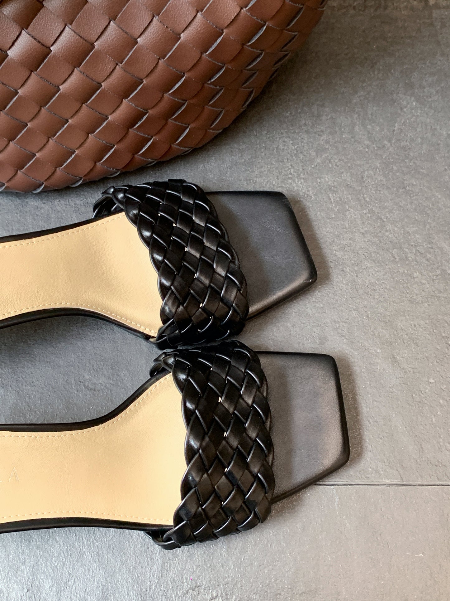 Starkela Weave Square Mules