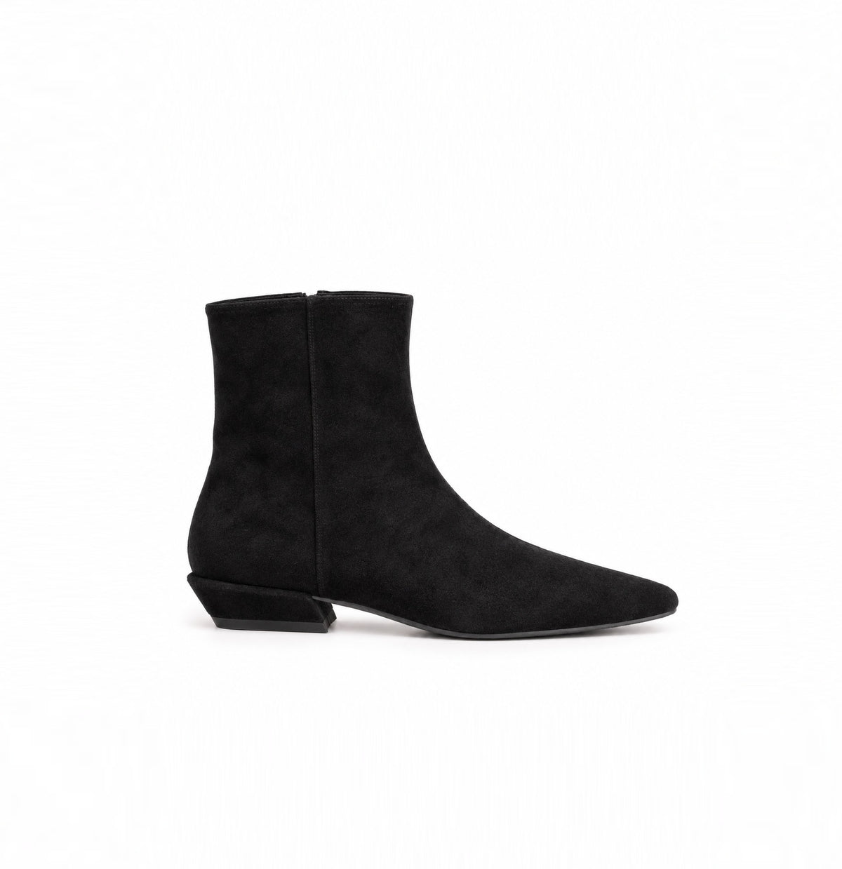 Suede Low Heel Ankle Boots SW1817