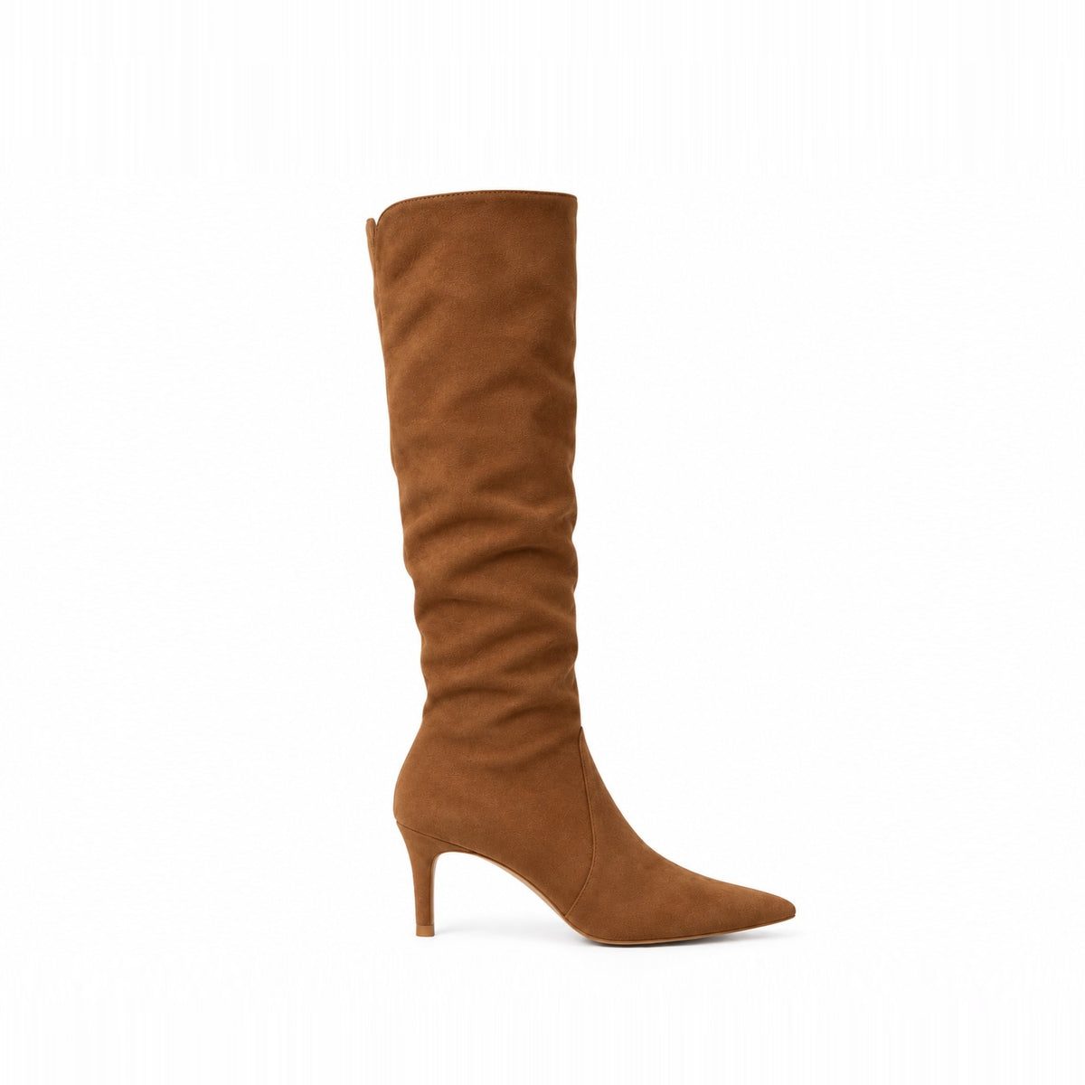 2-way Suede Knee-High Boots ST1965