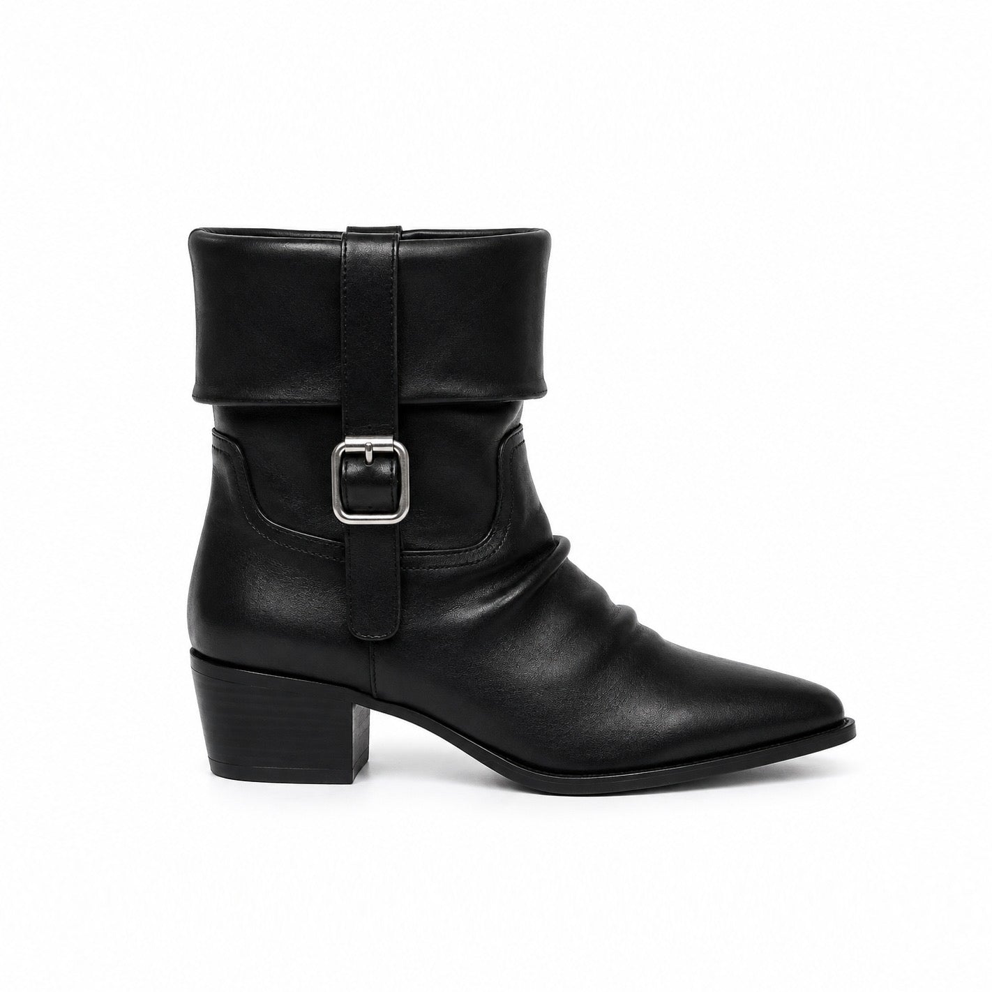 Vintage Foldable Buckle Boots SW1816