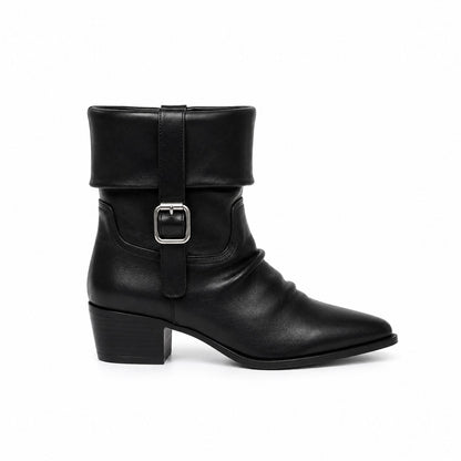 Vintage Foldable Buckle Boots SW1816