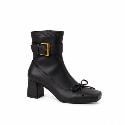 Vintage Ballet Bow Ankle Boots ST1966