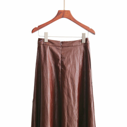 Winter Leather Skirt WB556432