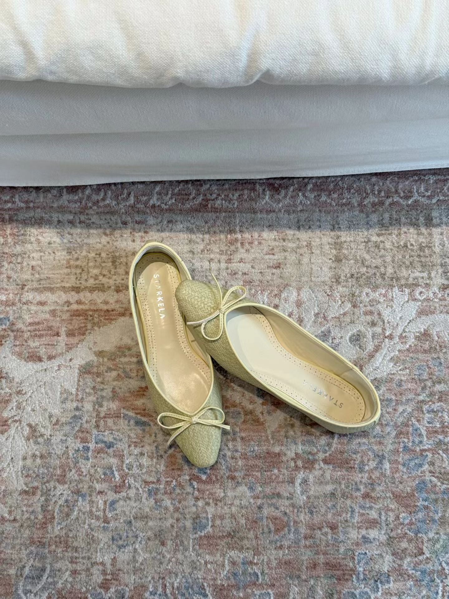 Ribbon Woven Ballet Flats SW6332
