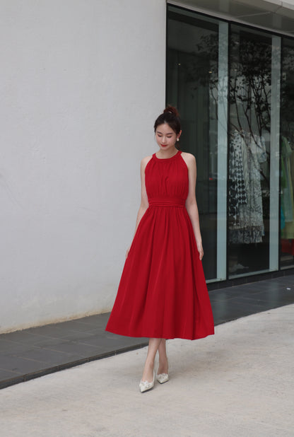 Scarlet Serenade Dress WD28905