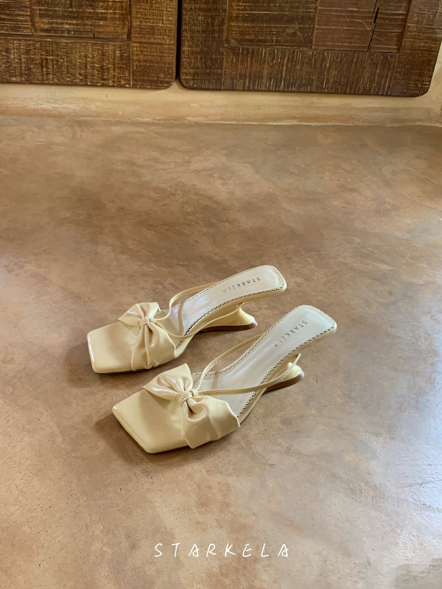 Starkela Ribbon Curve Heels ST8-285