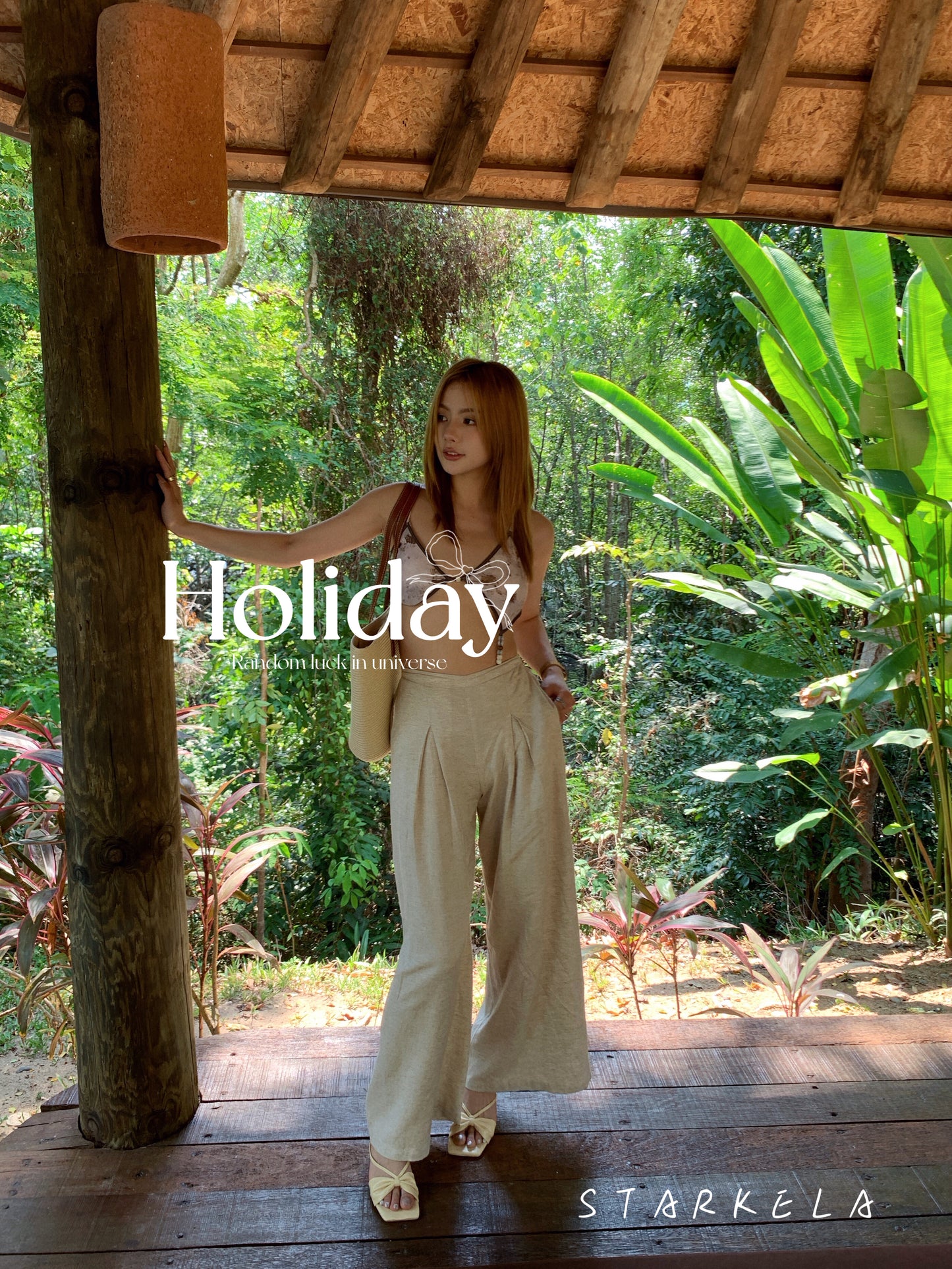 Starkela Ribbon Curve Heels ST8-285