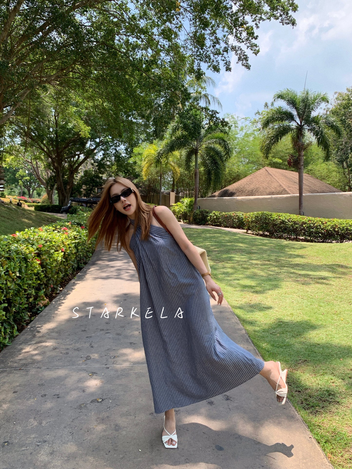 Starkela Ribbon Curve Heels ST8-285