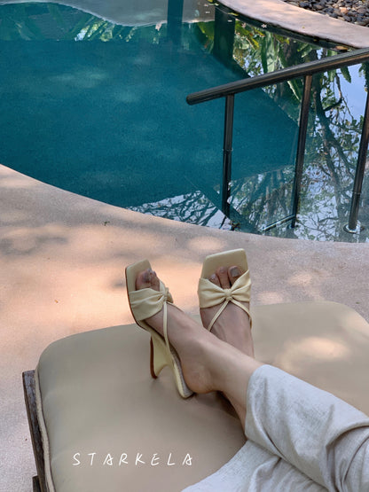 Starkela Ribbon Curve Heels ST8-285