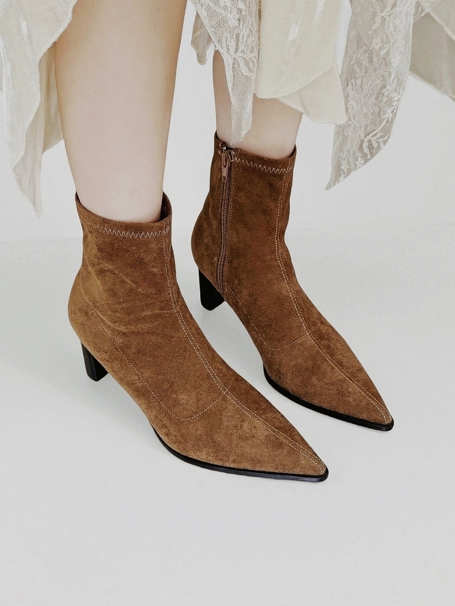 Starkela Suede Ankle Boots