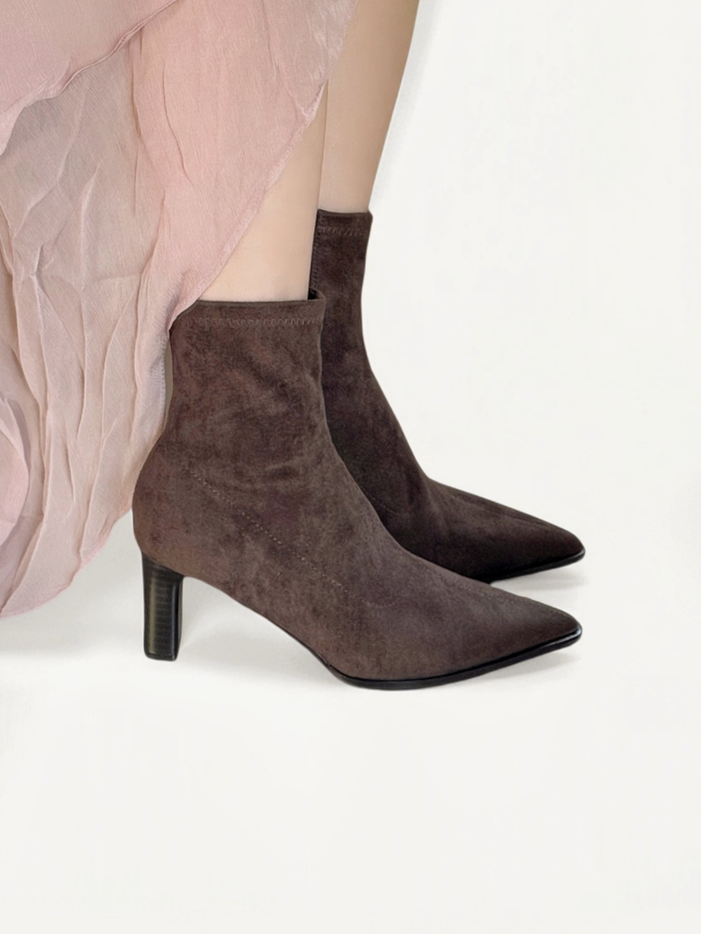 Starkela Suede Ankle Boots