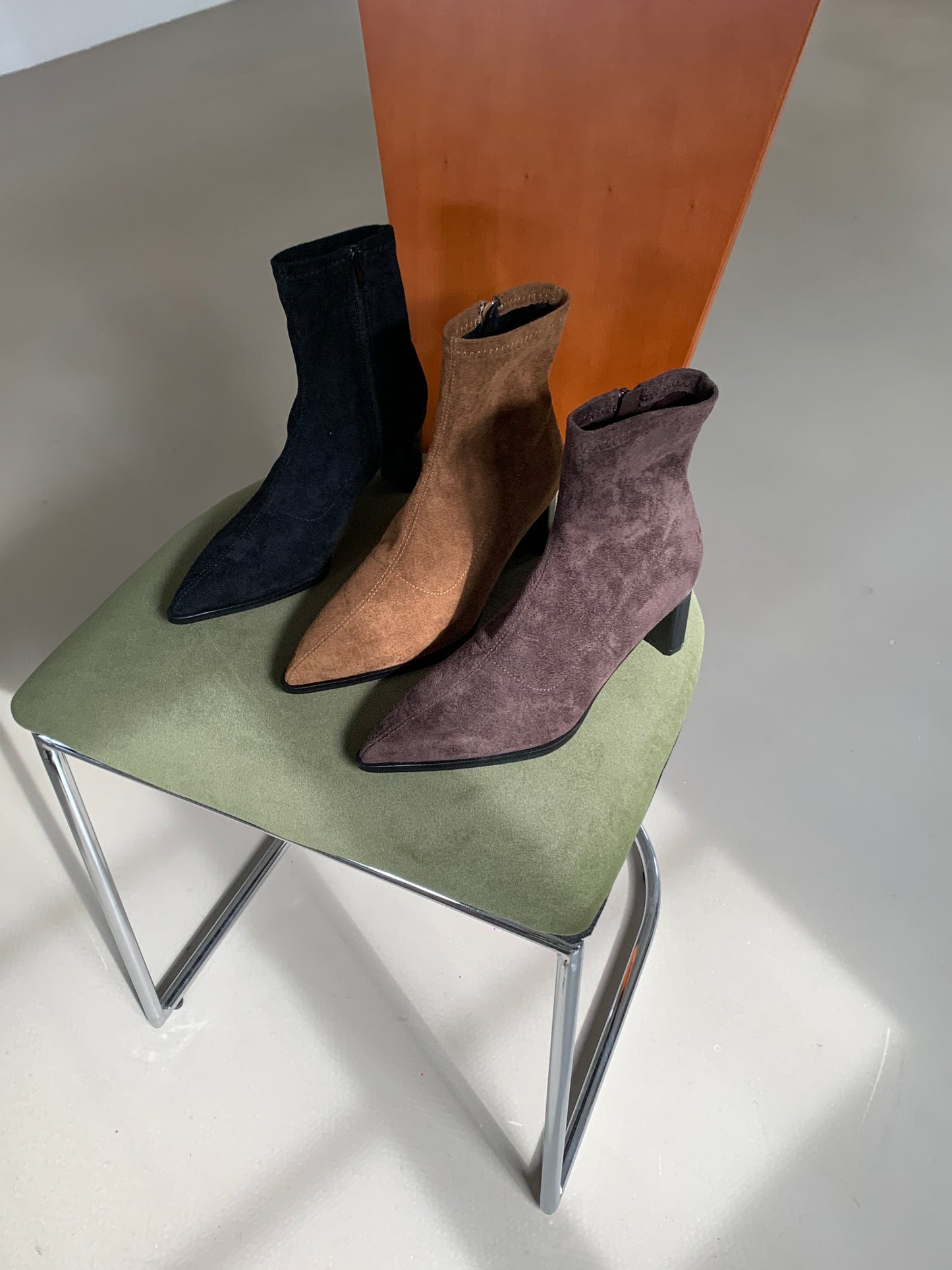 Starkela Suede Ankle Boots