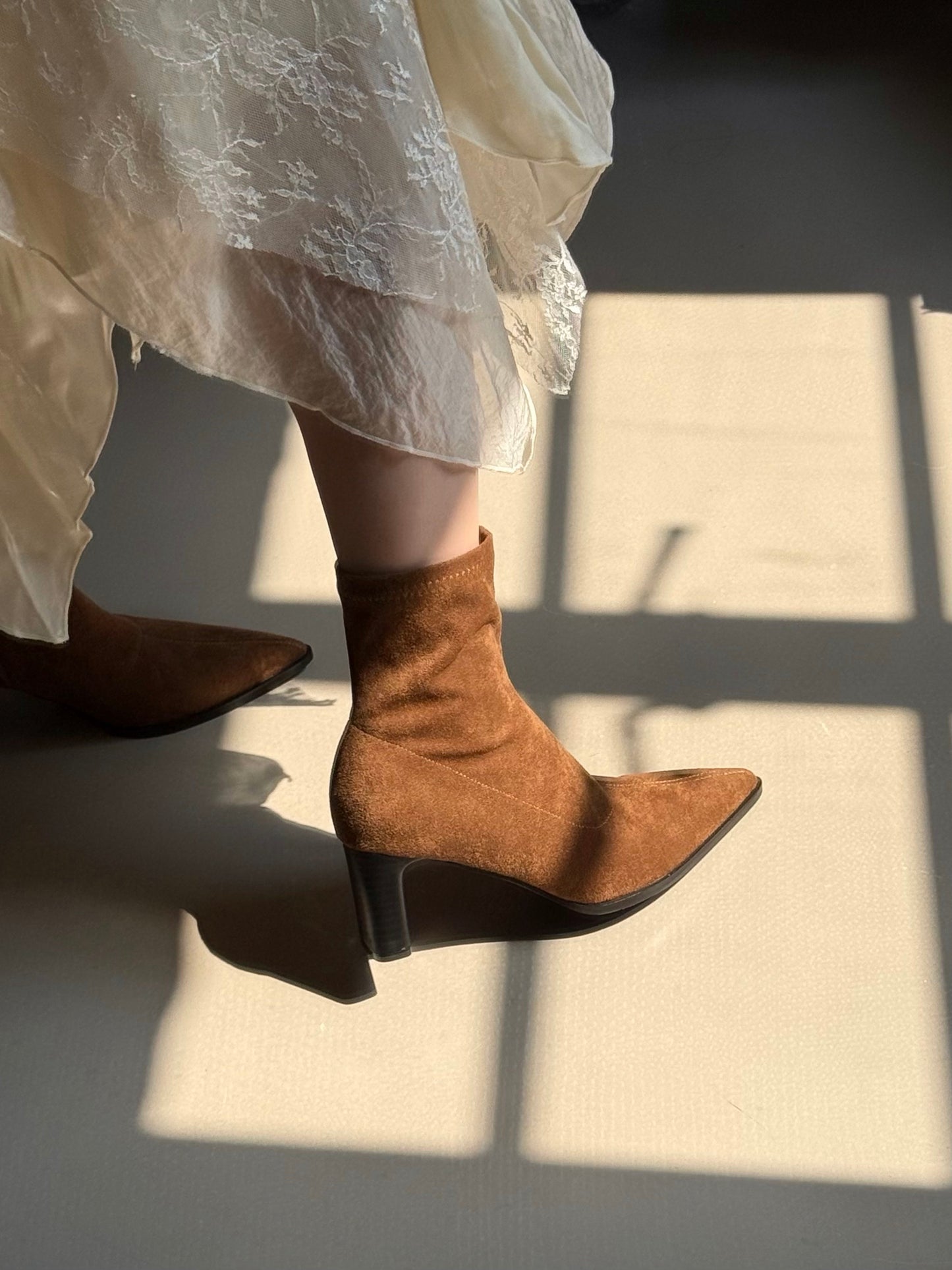 Starkela Suede Ankle Boots