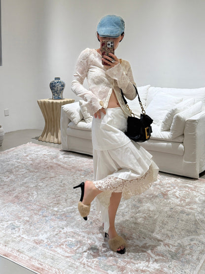 Autumn Fur Sandals Heels