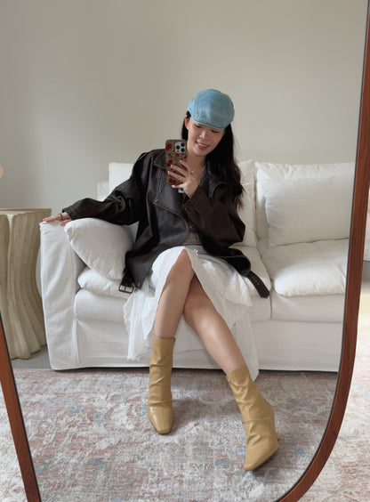 Starkela Witches Boots-Side Zip