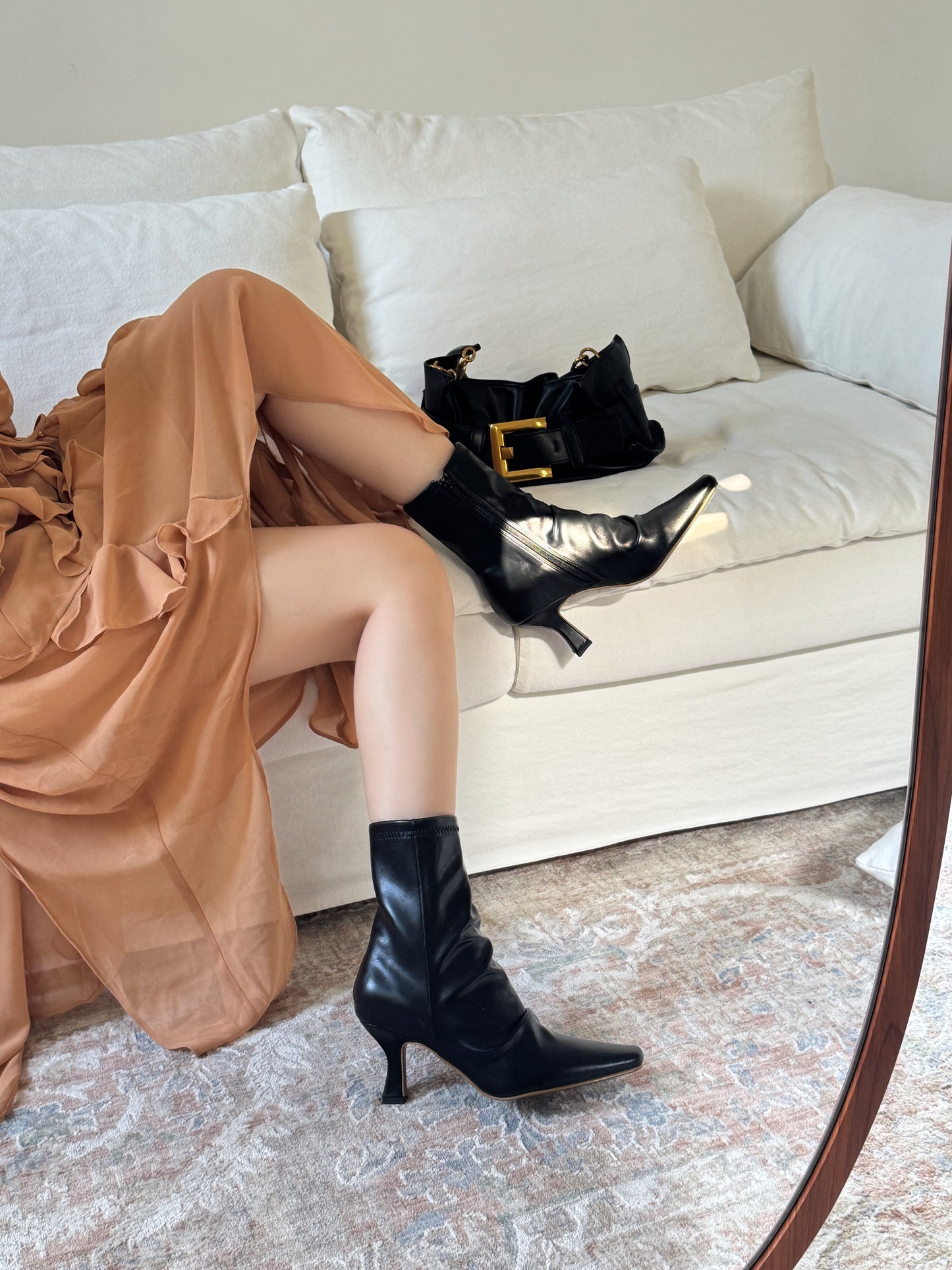 Starkela Witches Boots-Side Zip