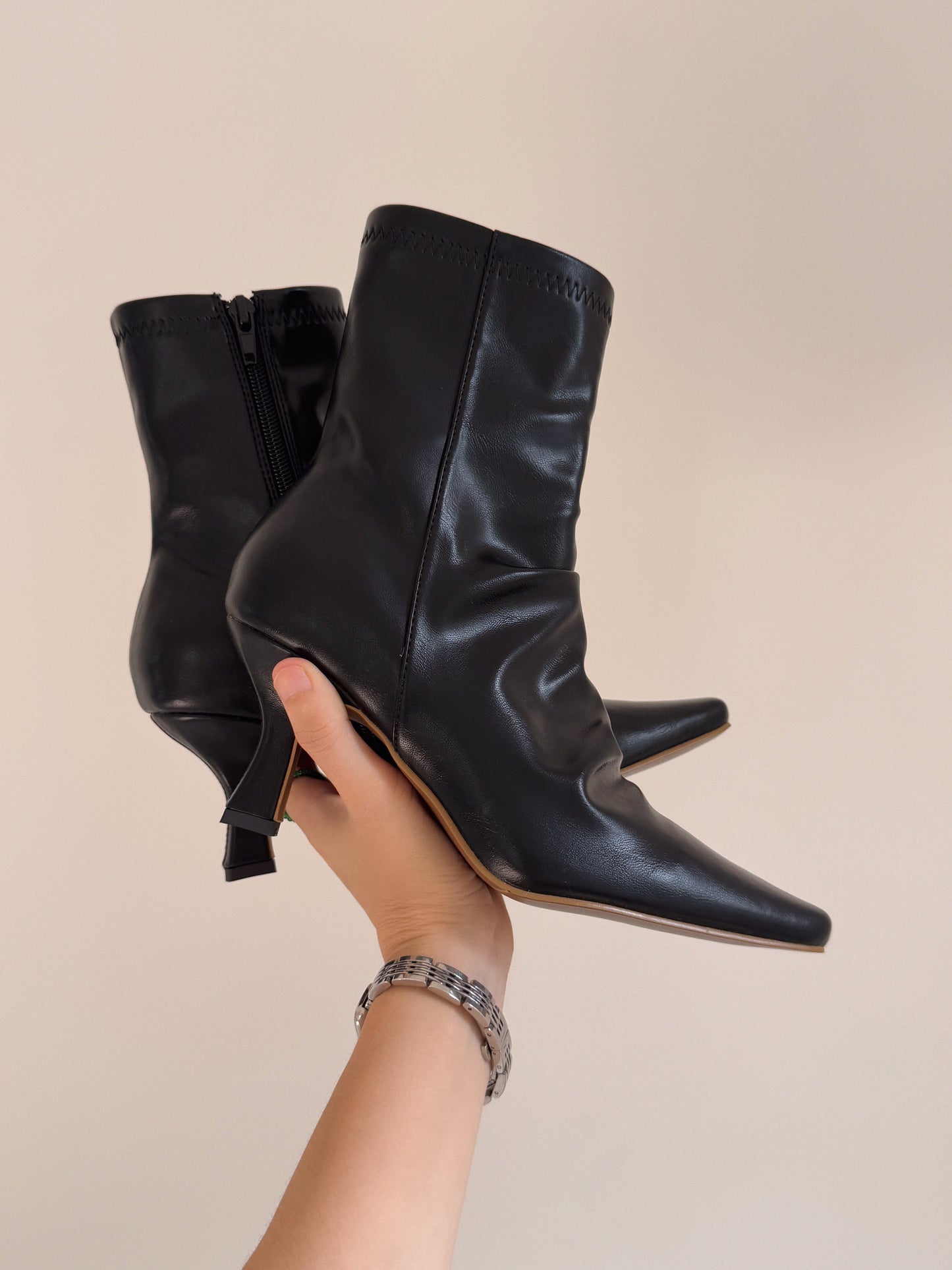 Starkela Witches Boots-Side Zip