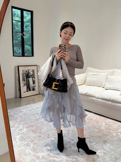 Fenla 25 Suede Pointy Ankle Boots