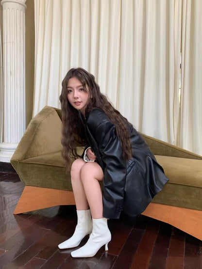 Square Toe Heeled Ankle Boots ST1828