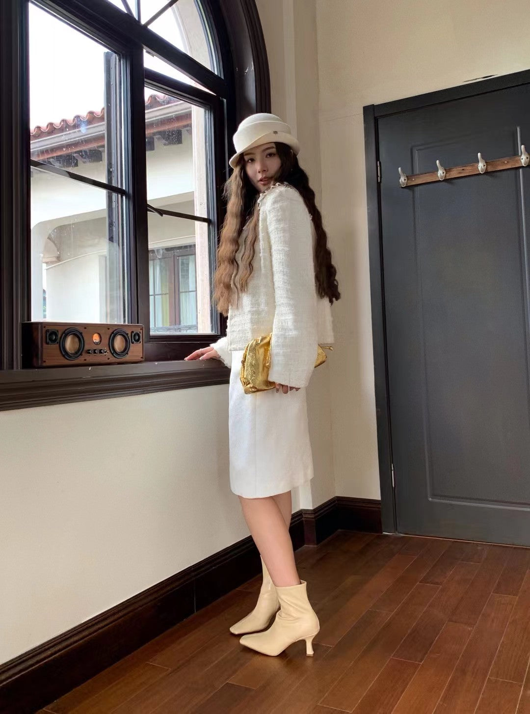 Square Toe Heeled Ankle Boots ST1828