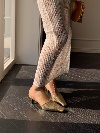 Modern Square Kittens Heels ST8-259