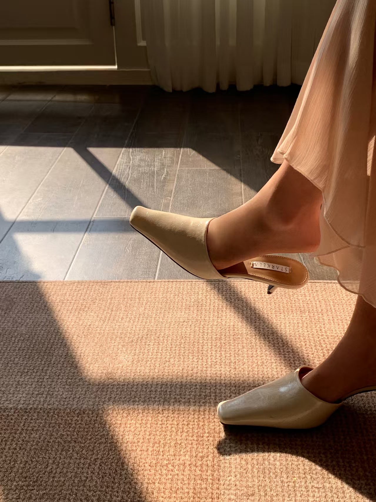 Modern Square Kittens Heels ST8-259