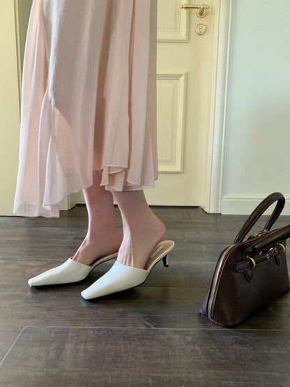 Modern Square Kittens Heels ST8-259