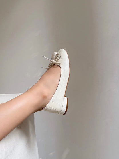 Petite Ballet Bow Flats Shoes SW6335