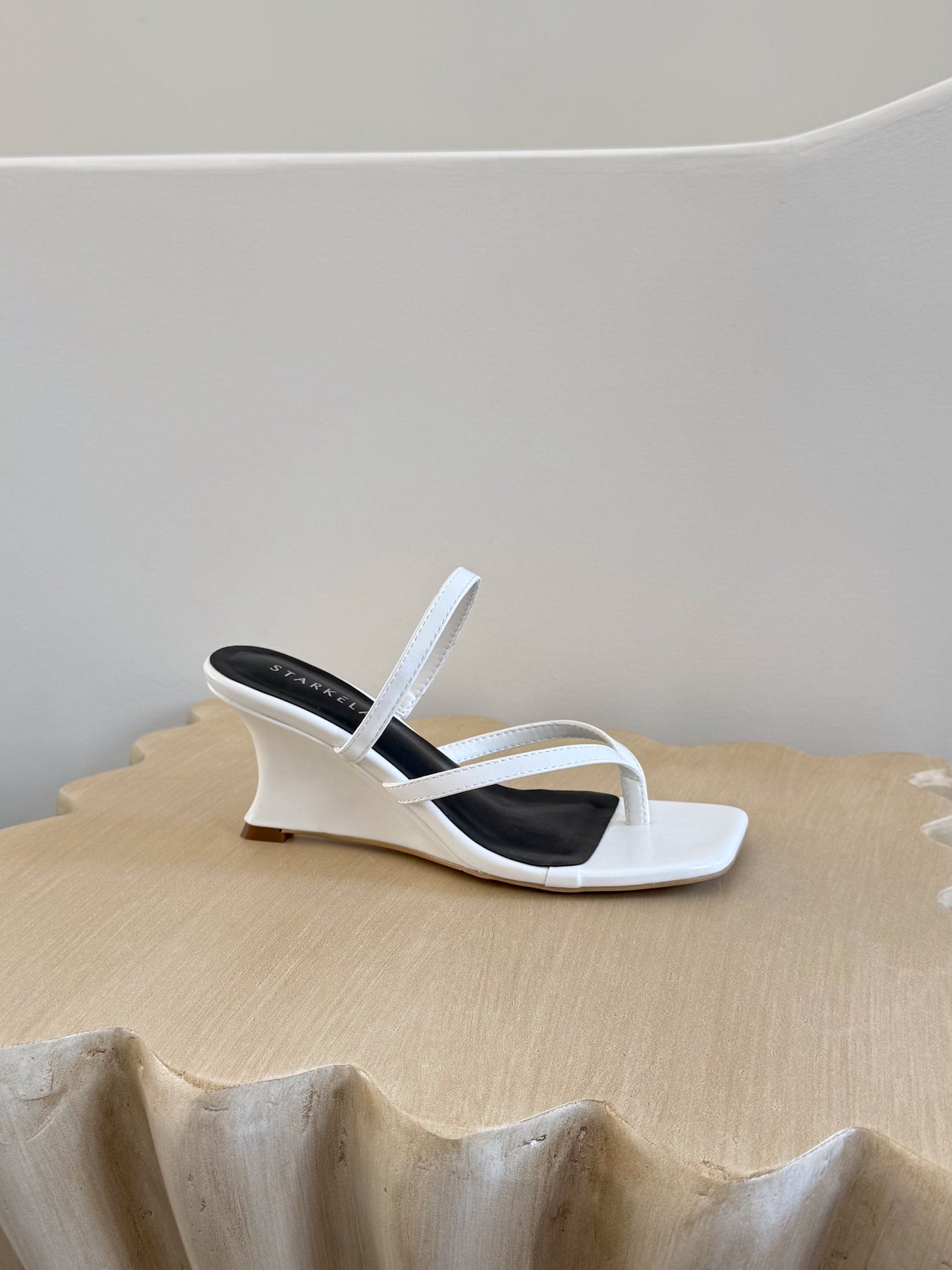 Mid-strap Curve Sandals Heels ST865