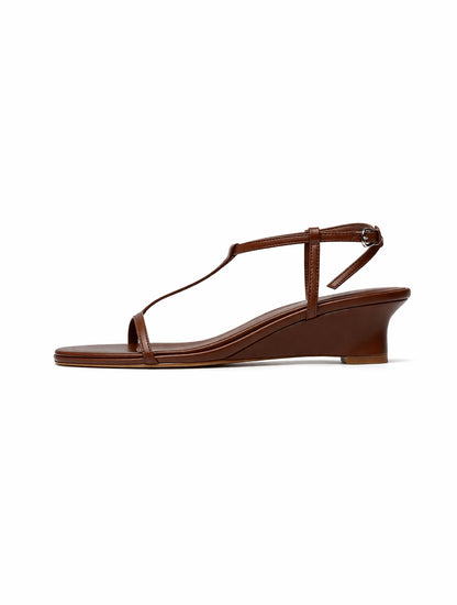 Villa Curve T-strap Sandals Heels ST8-360