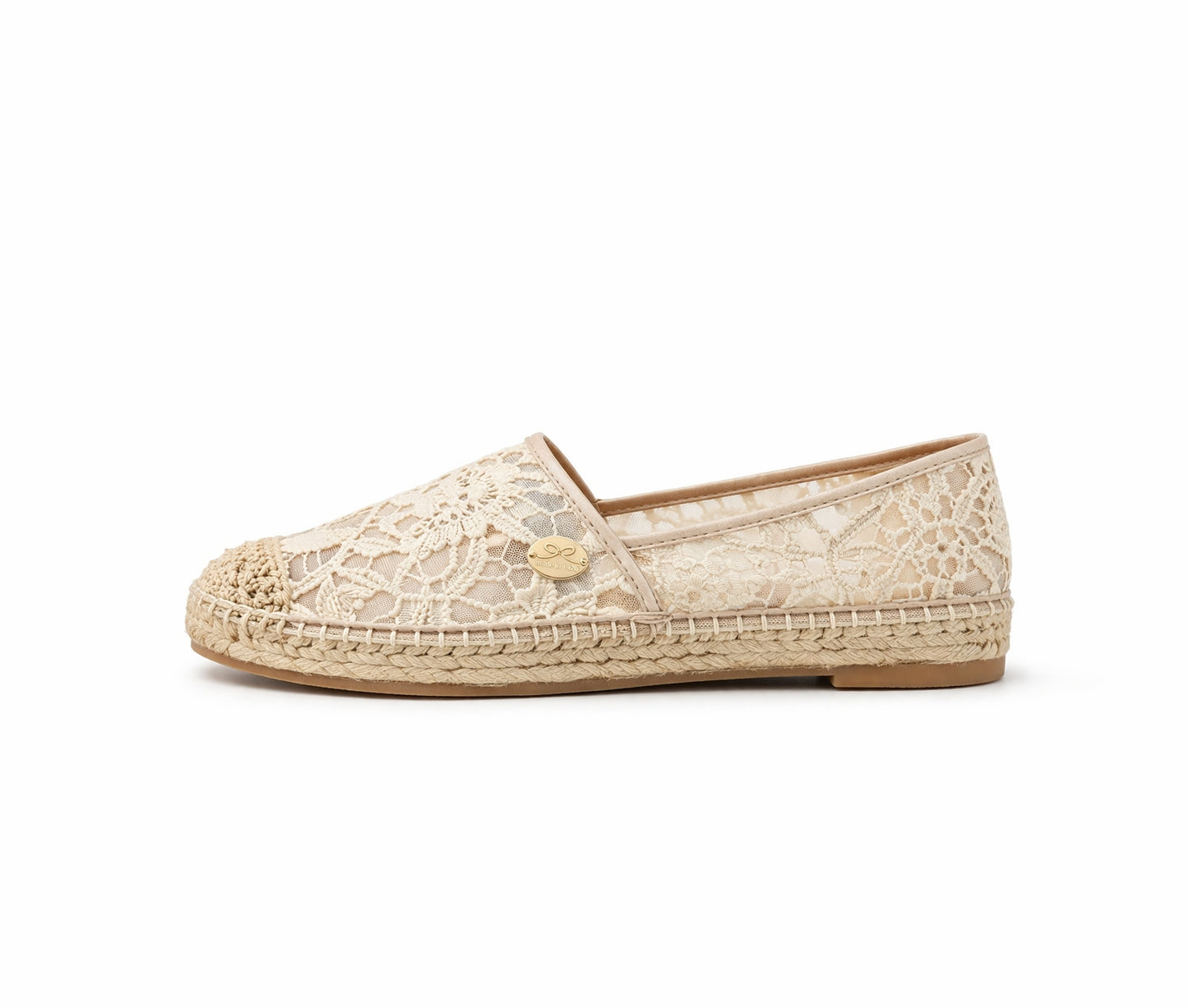 Bohemia Lace Espadrille Flats SH602