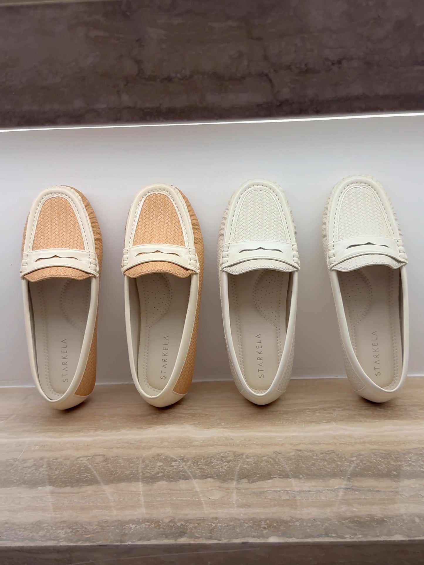 Everyday Creamy Weave Loafers SK118