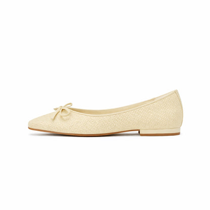 Ribbon Woven Ballet Flats SW6332