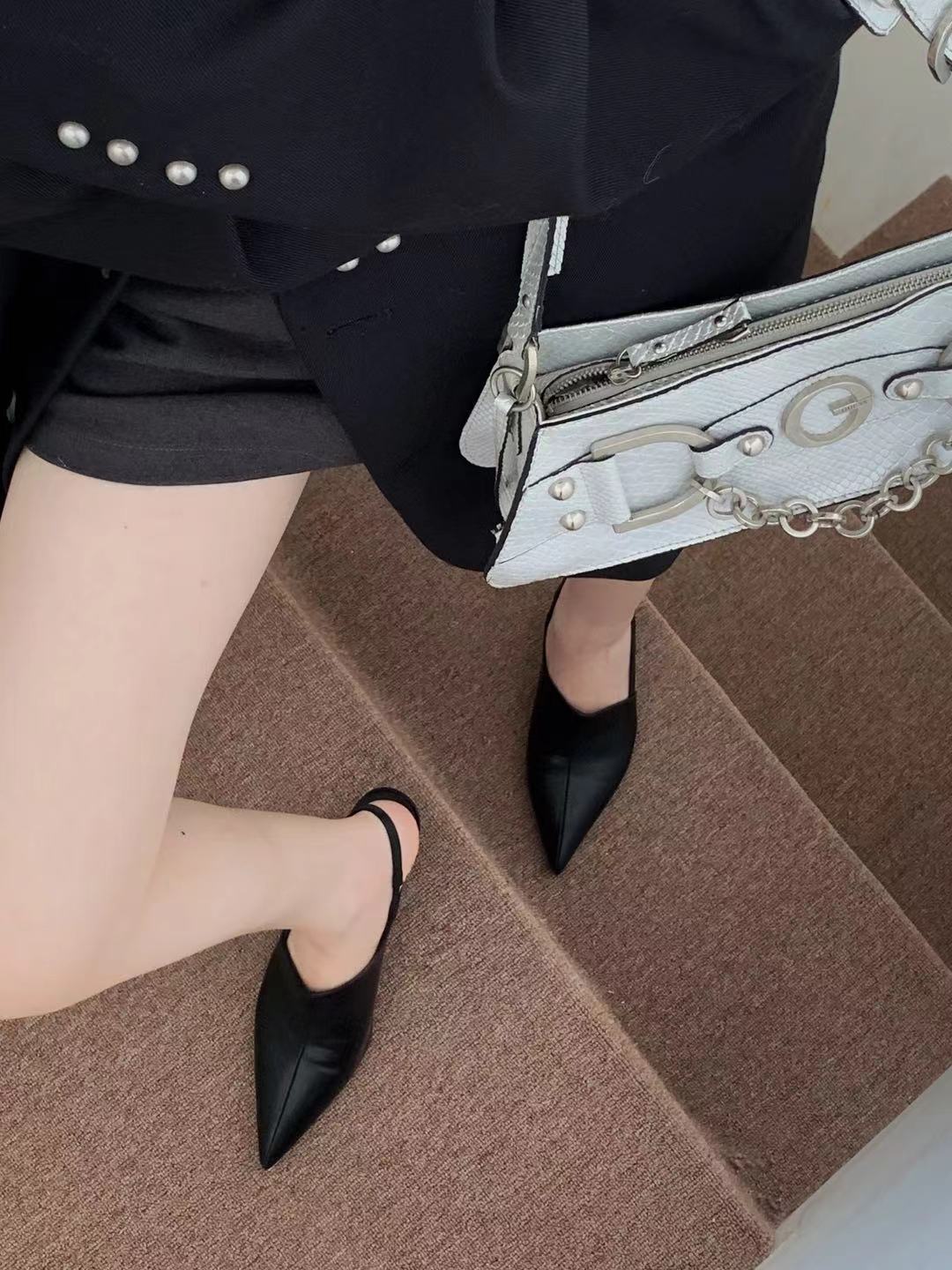 Jane x Miller Toe Mules ST66-16