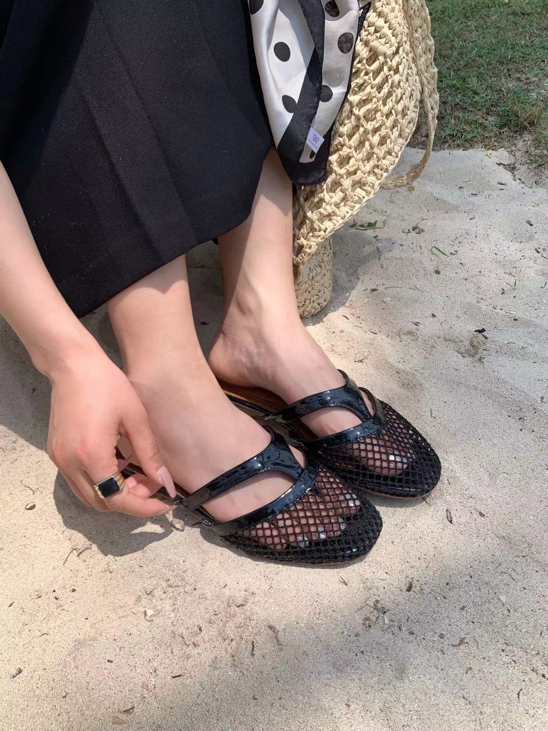 Summer Riviera Mesh Flats SW6673