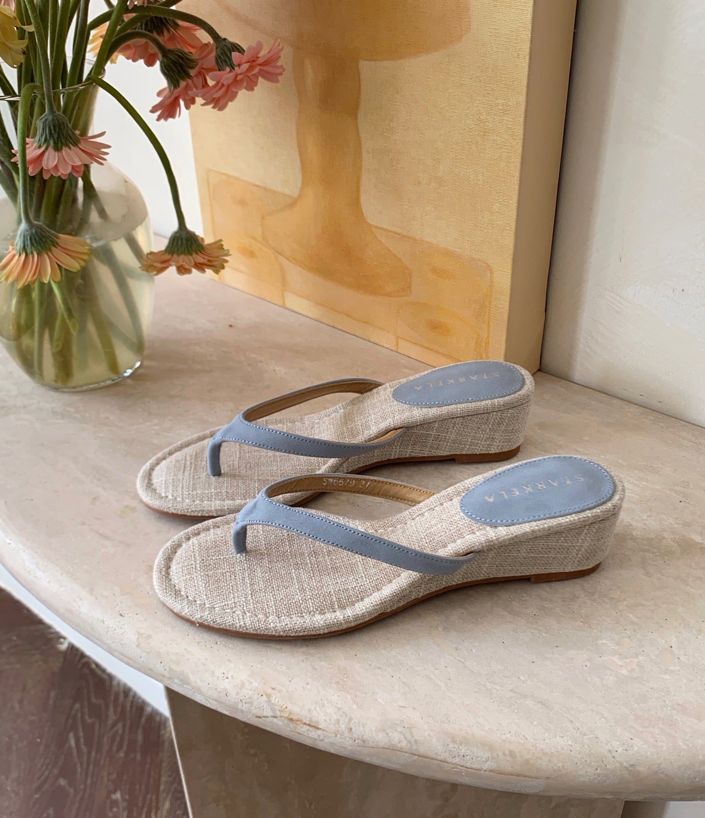 Summer Riviera Thong Wedges (SW6679)