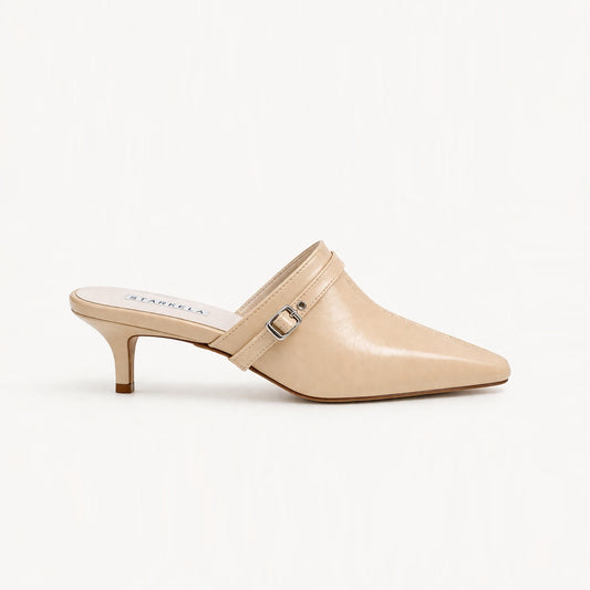 Mid Buckle Witches Heels ST13-126