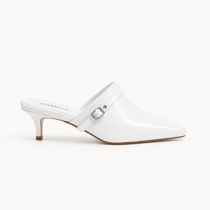 Mid Buckle Witches Heels ST13-126