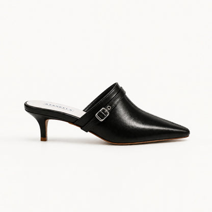 Mid Buckle Witches Heels ST13-126