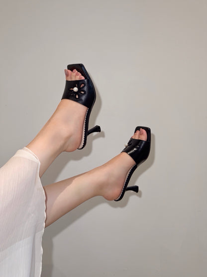 Pearl Bloom Sandals Heels ST866