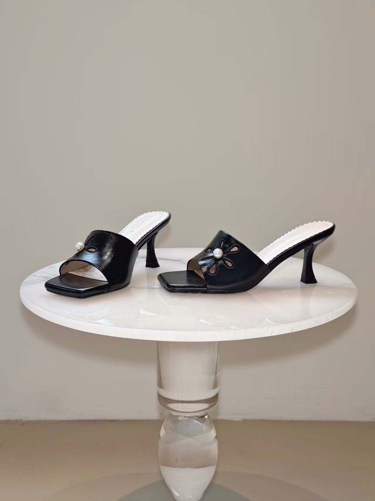 Pearl Bloom Sandals Heels ST866