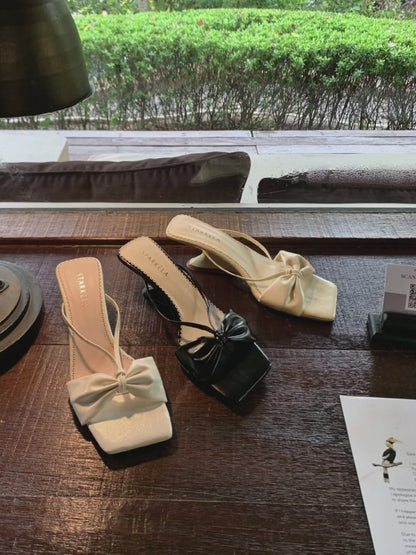 Starkela Ribbon Curve Heels ST8-285